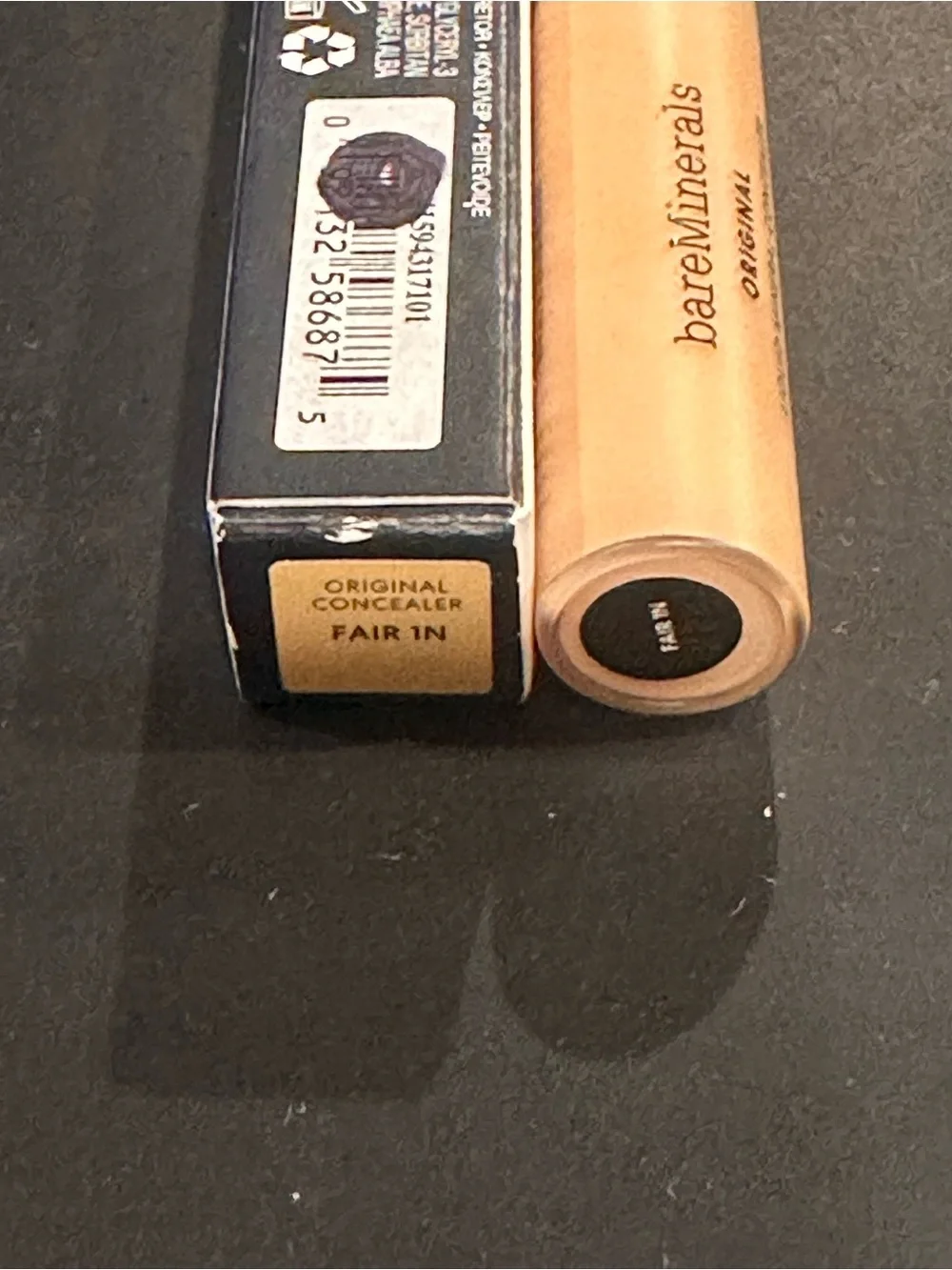 bareMinerals Original Liquid Mineral Concealer Fair 1N New In Box